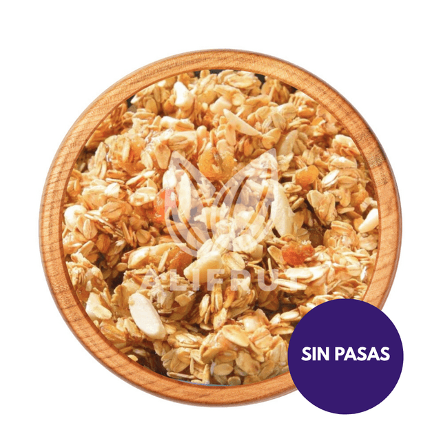 Granola sin pasas