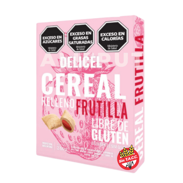 Cereal Relleno Frutila x240Gr