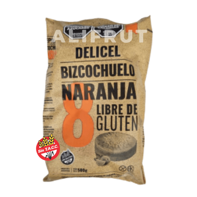 Bizcochuelo sabor Naranja x500